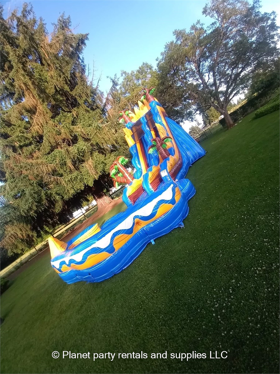 Mega Oasis water slide Best Bounce houses and party supplies service